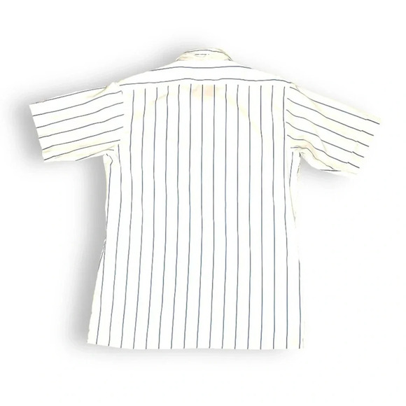 Oleg Cassini Striped Button-Down Shirt, Business Casual - Large - Picture 2 of 8